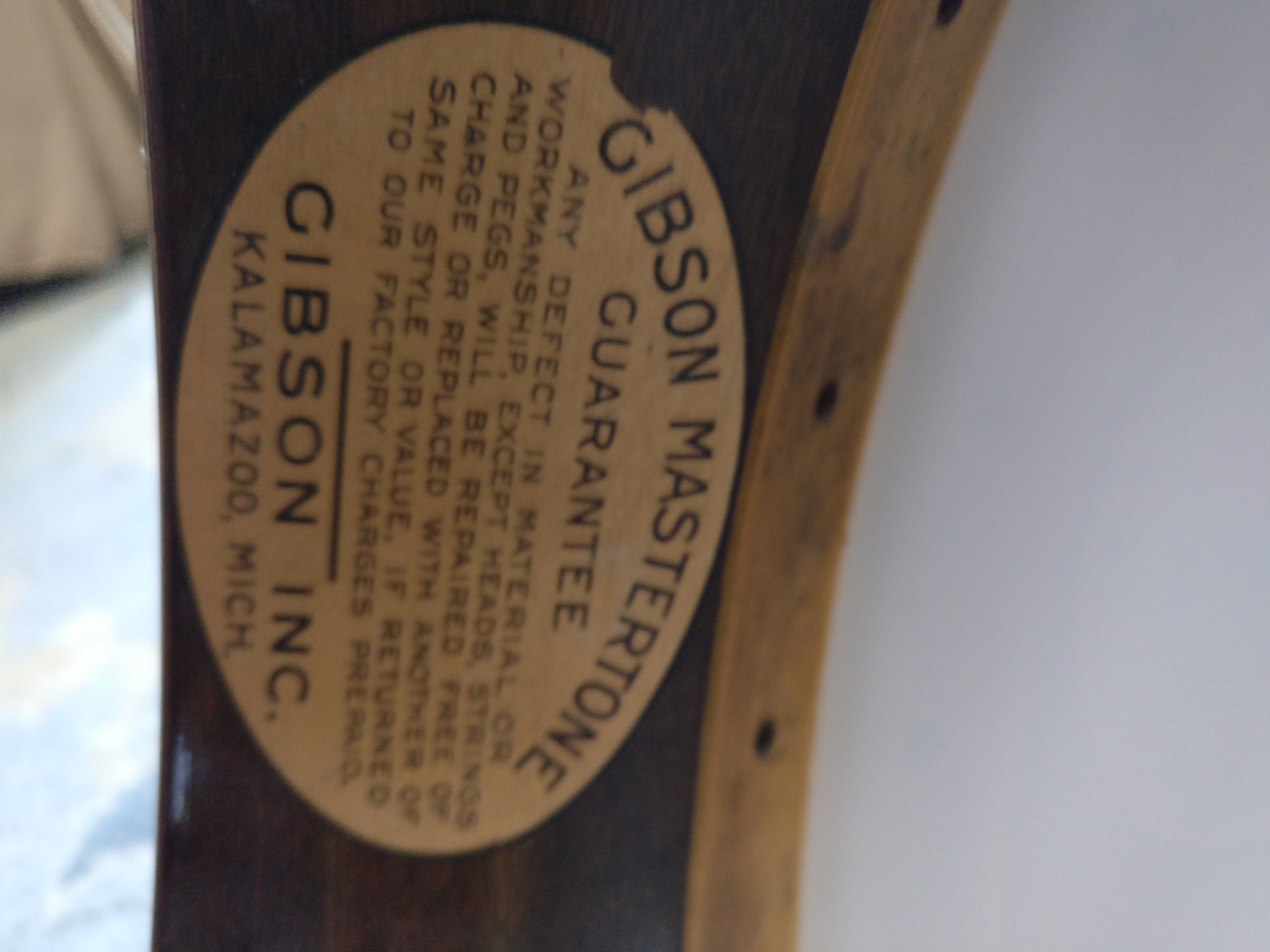 Label and ring