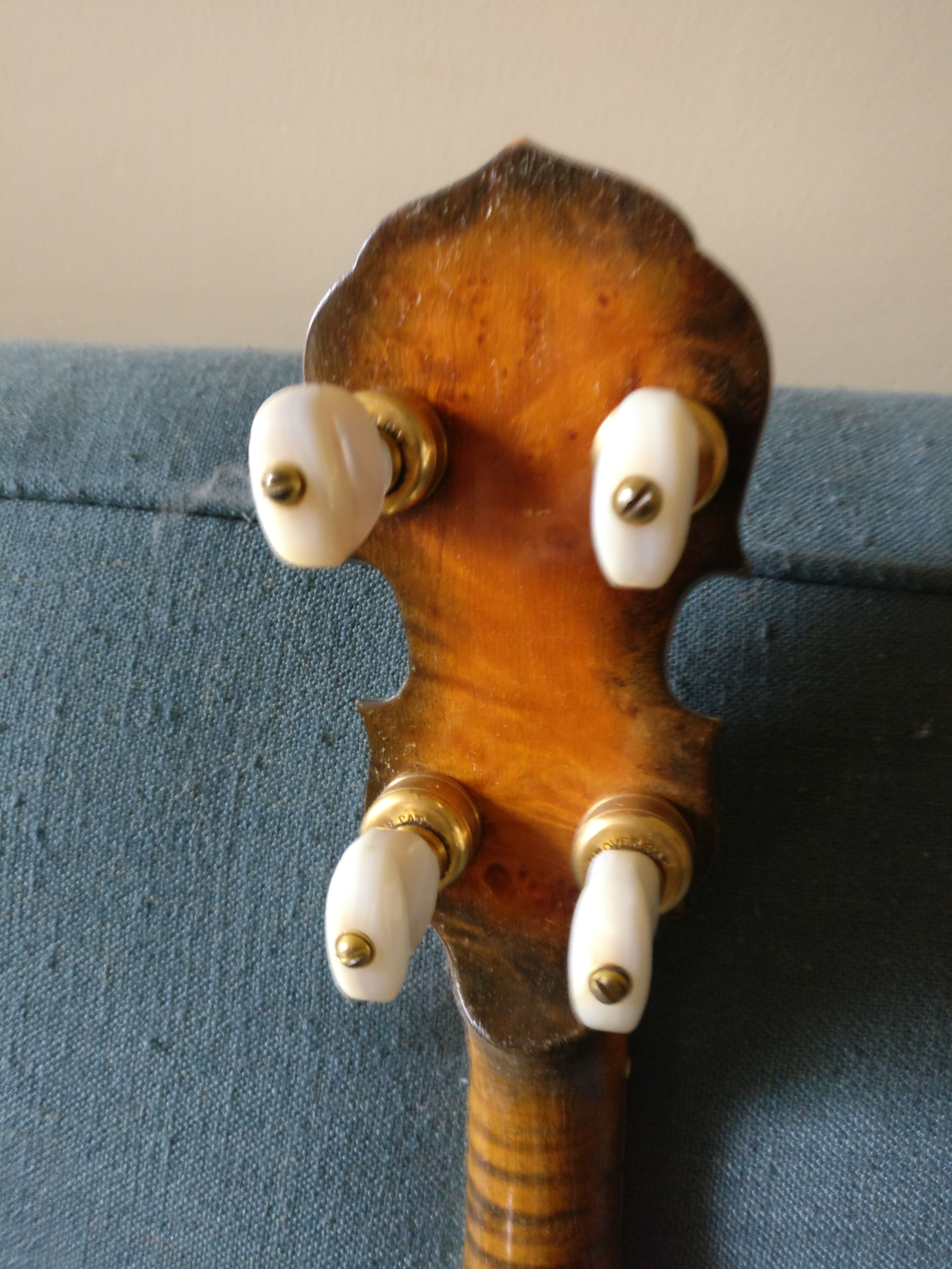 Original PT headstock rear
