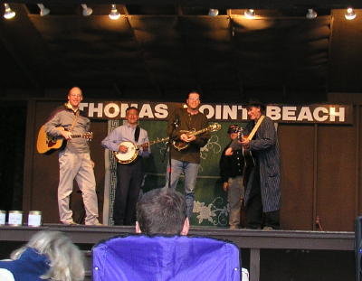The band at Thomas Point Beach