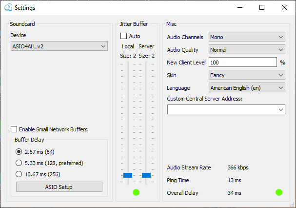 Jamulus for bluegrass